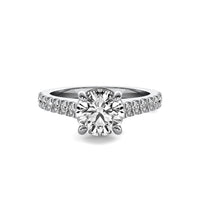 Reina Accent Round Diamond Ring