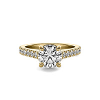 Reina Accent Round Diamond Ring