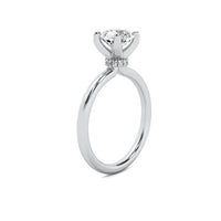 Leonie Round Solitaire with Hidden Halo