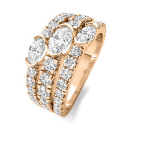 Trio Oval Ring