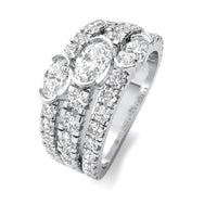 Trio Oval Ring