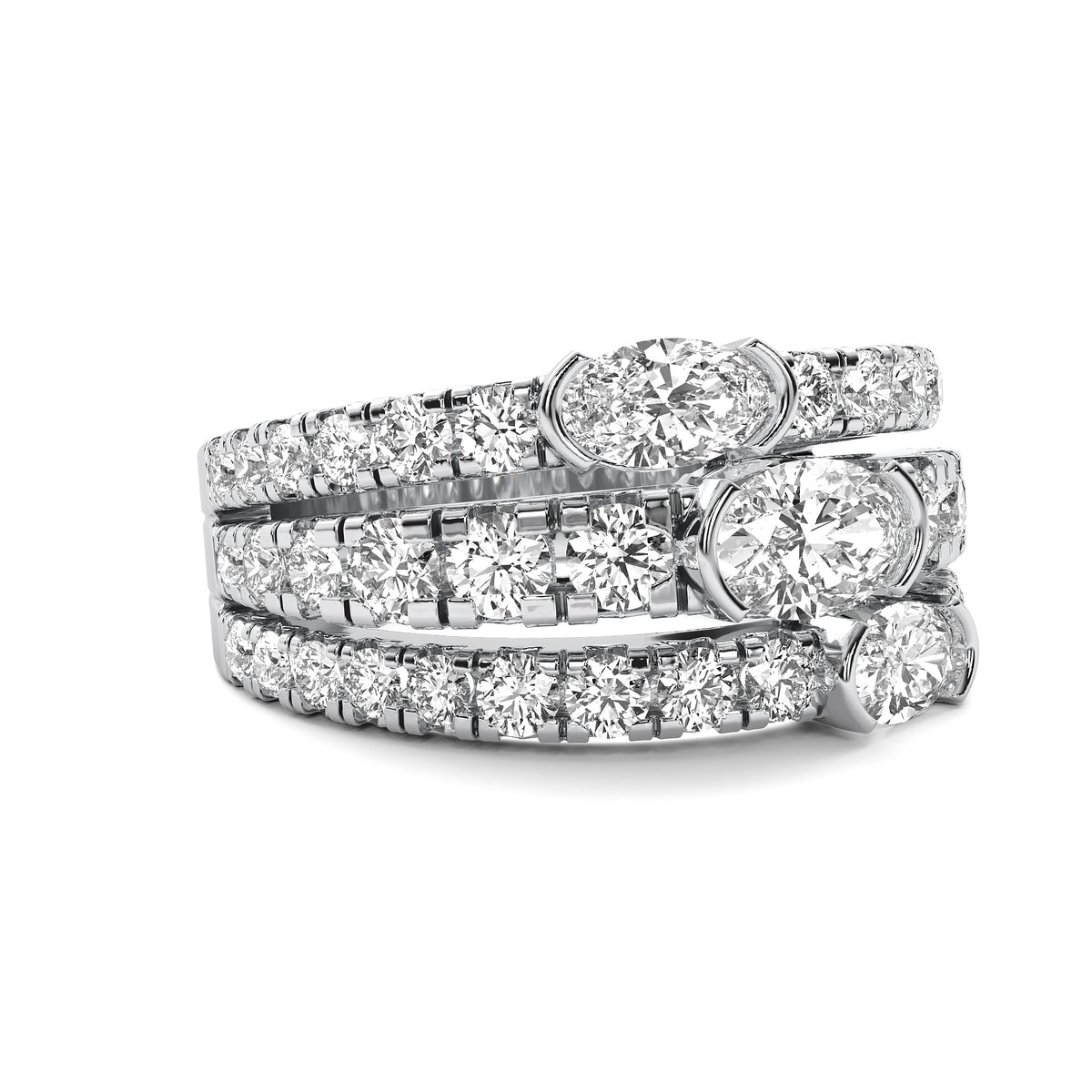 Trio Oval Ring