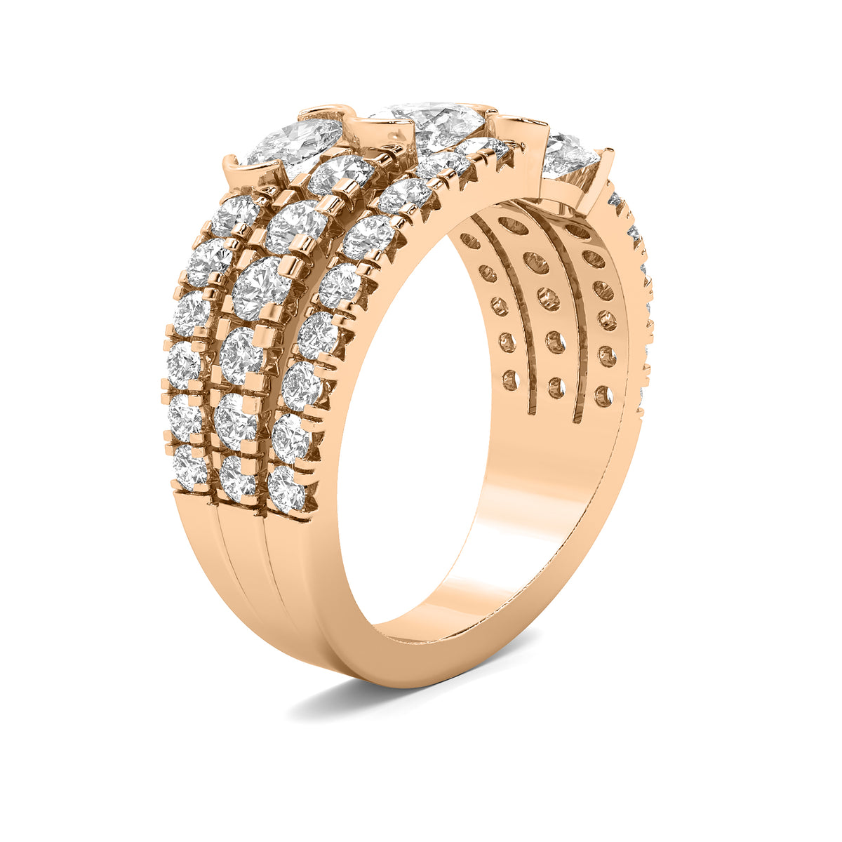 Trio Oval Ring