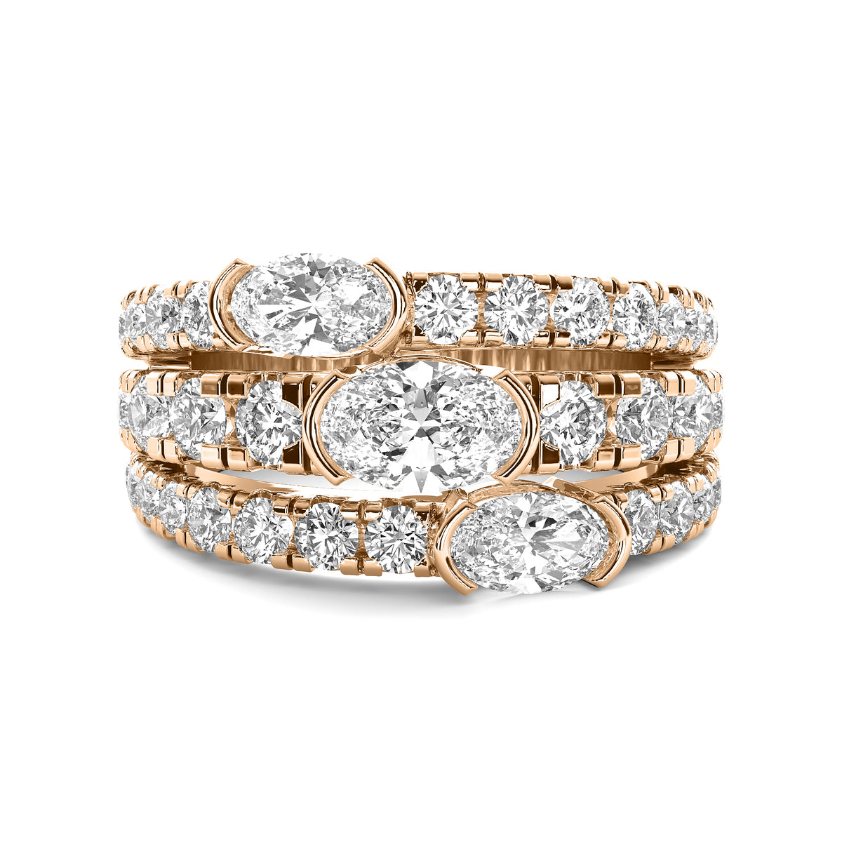Trio Oval Ring