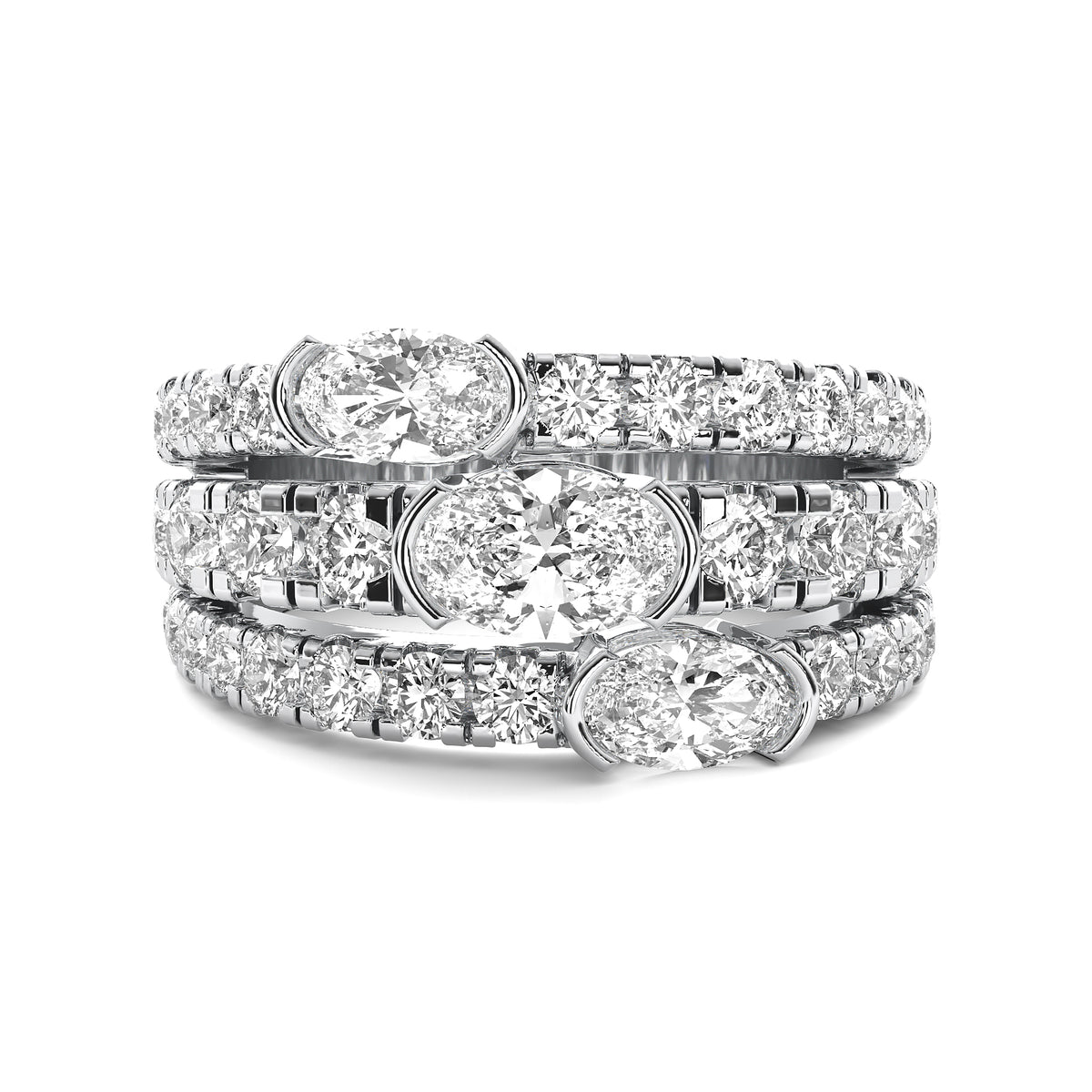 Trio Oval Ring