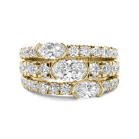 Trio Oval Ring