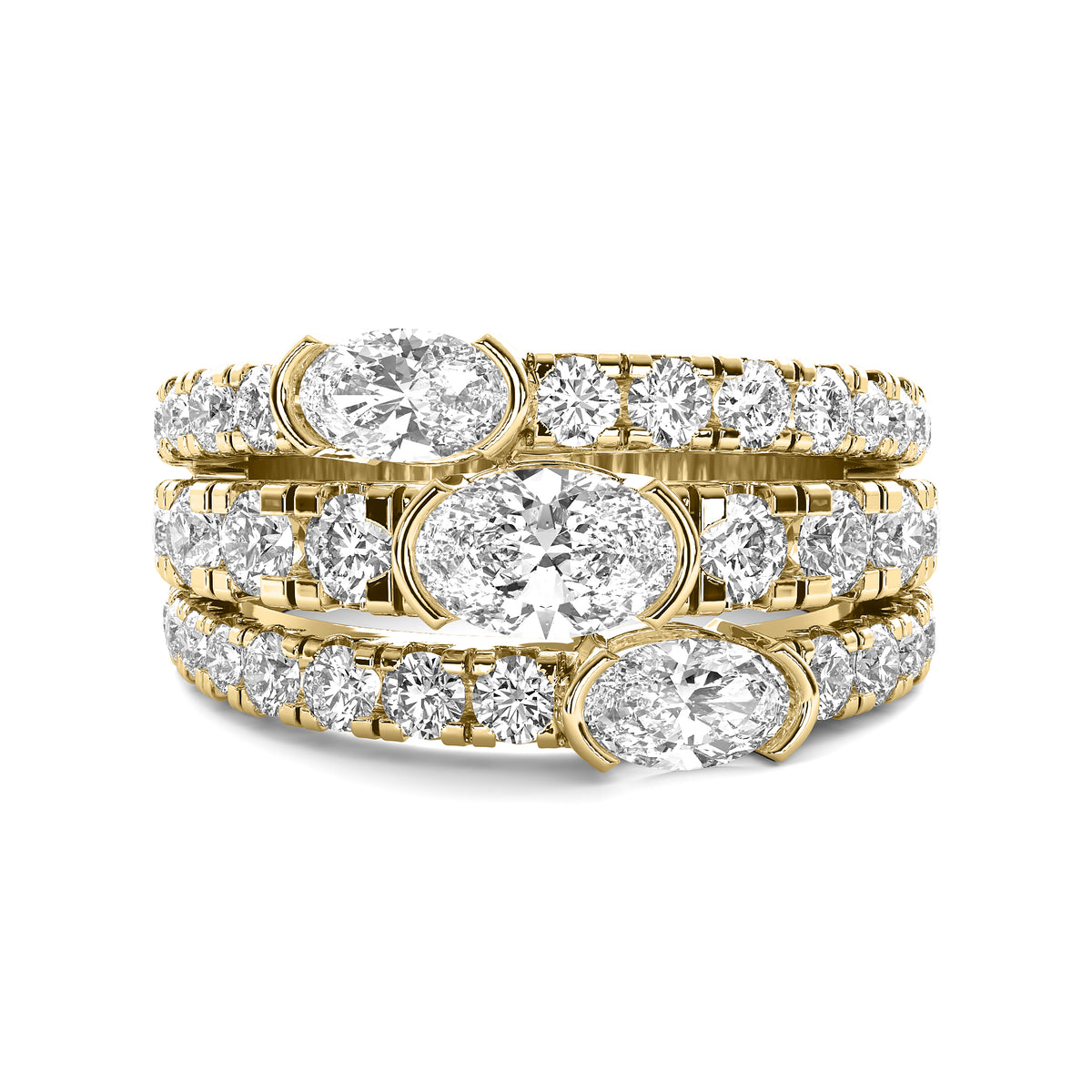 Trio Oval Ring