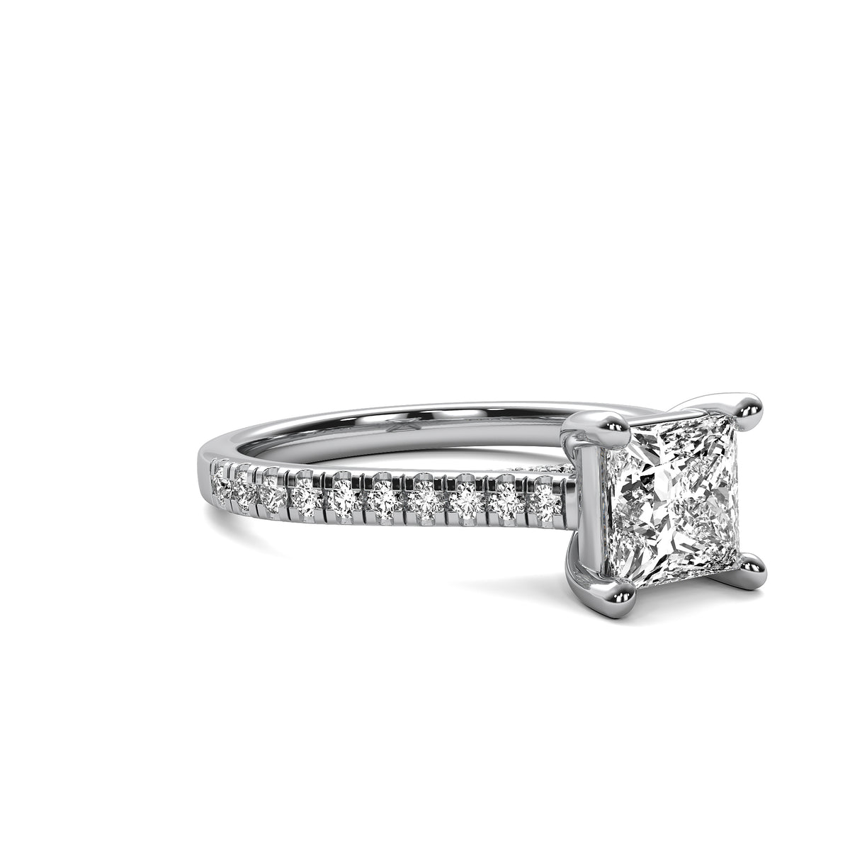 Vivienne Accent Princess Diamond Ring