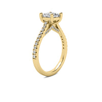 Vivienne Accent Princess Diamond Ring