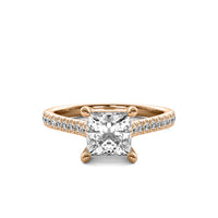 Vivienne Accent Princess Diamond Ring