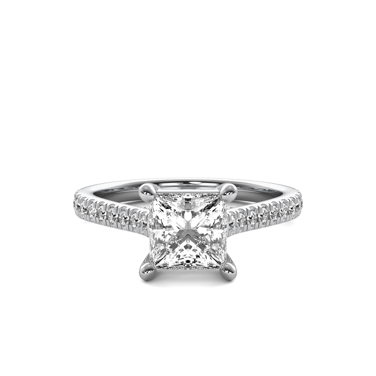 Vivienne Accent Princess Diamond Ring