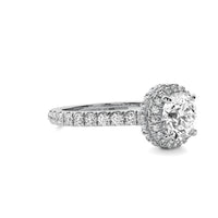 Astra Halo Accent Round Diamond Ring