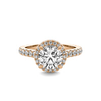 Astra Halo Accent Round Diamond Ring