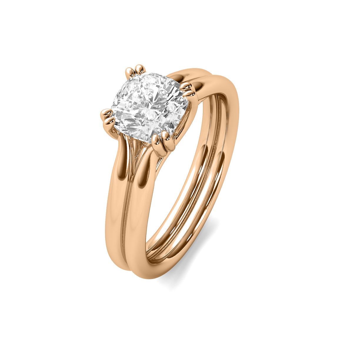 Amelie Halo Accent Pear Diamond Ring