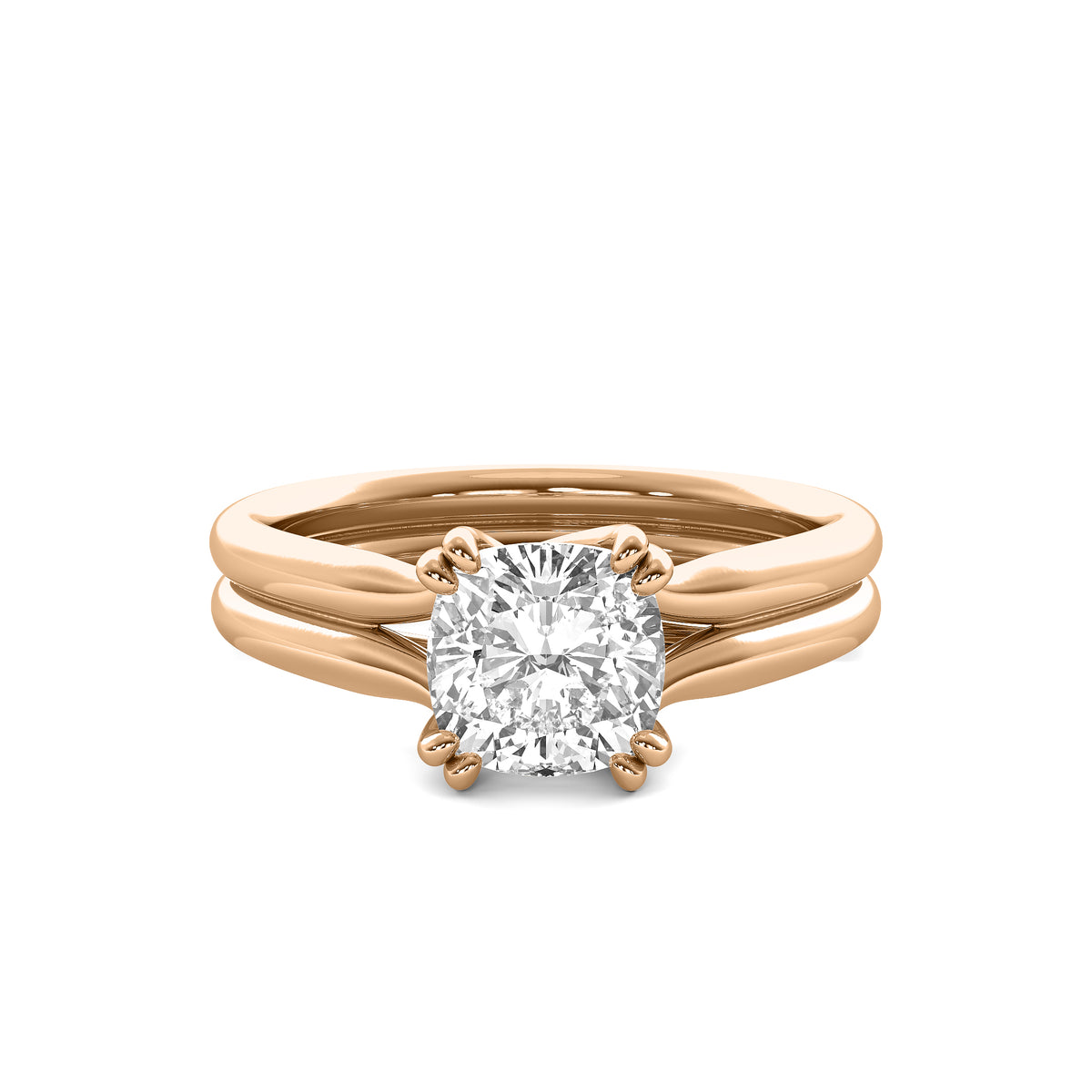 Amelie Halo Accent Pear Diamond Ring