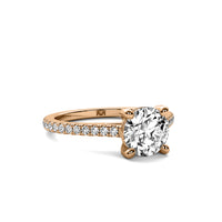 Classic Accent Round Diamond Ring