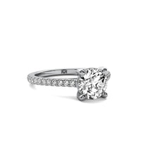 Classic Accent Round Diamond Ring