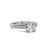 Amara Accent Round Diamond Ring