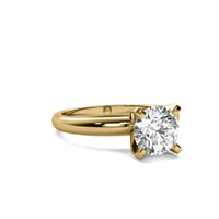 Classic Round Solitaire Diamond Ring - Four Prong