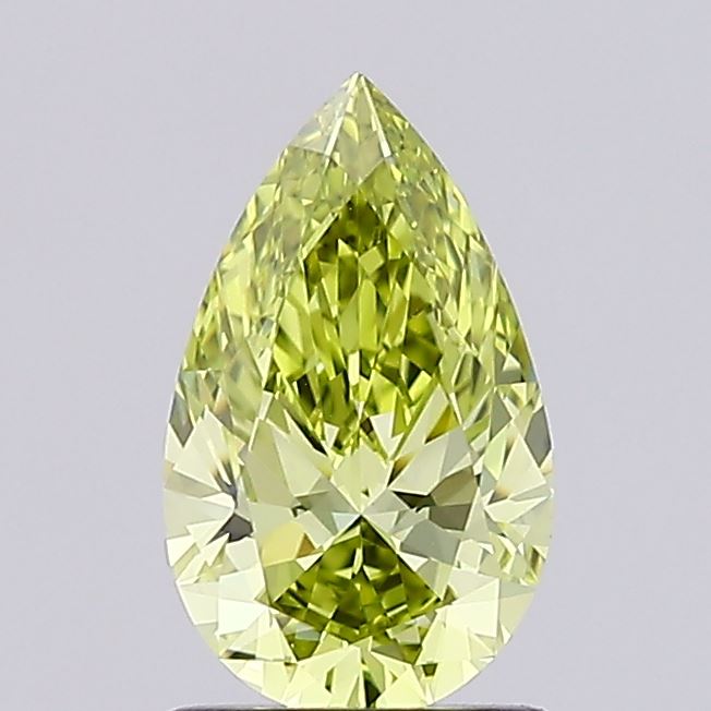 Fancy Intense Yellow Pear Lab Diamond-A22-12-E